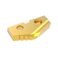 AME® 182T-26 Spade Drill Insert, 26 mm Dia, 3/16 in Thickness, Standard, TiN